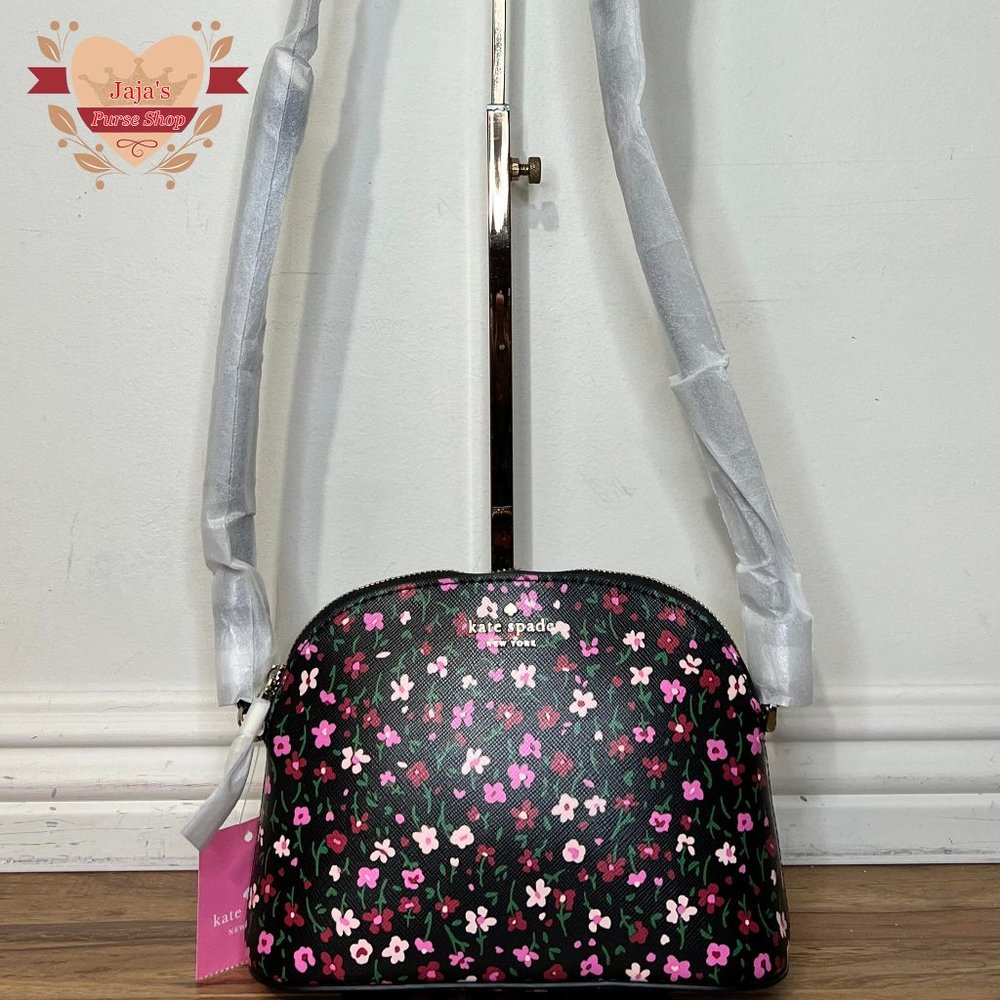 🌺 Kate Spade NY Leather Floral Crossbody🌺